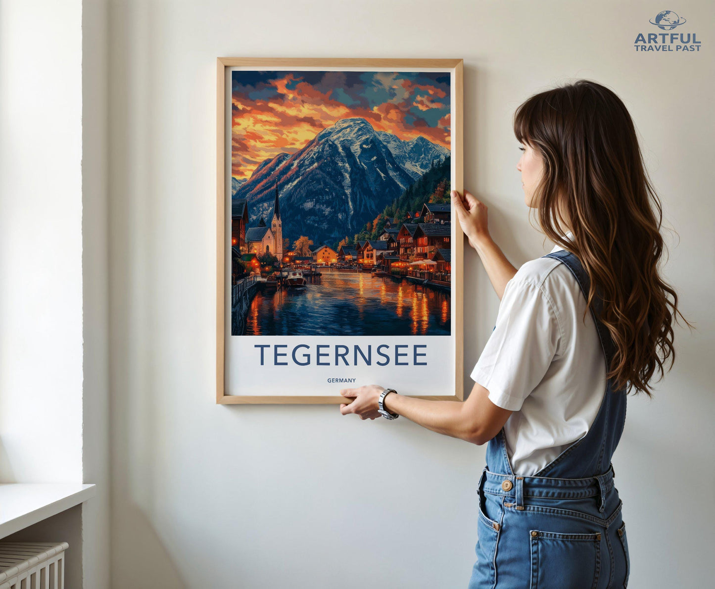 Tegernsee Poster - Bavaria Wall Art