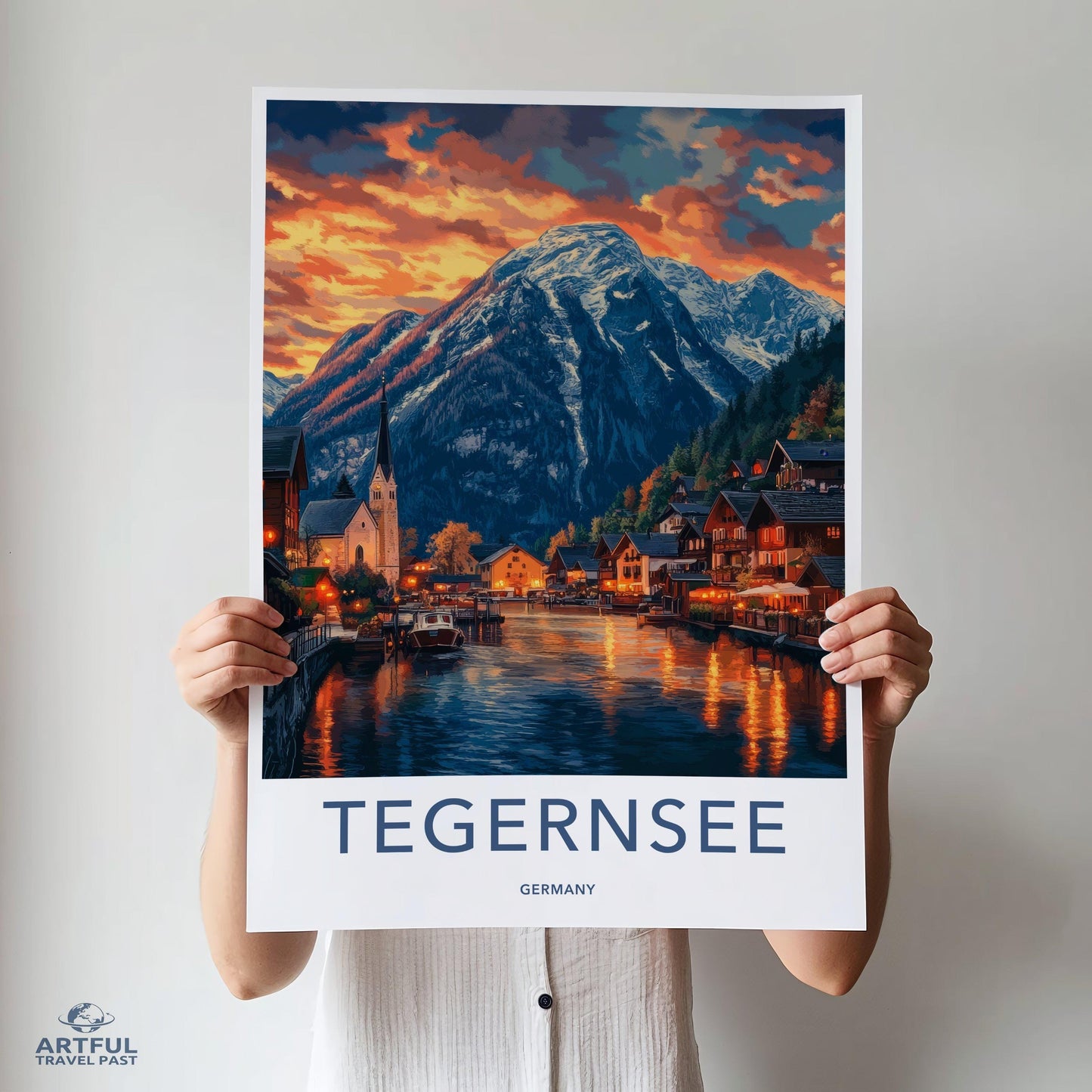 Tegernsee Poster - Bavaria Wall Art