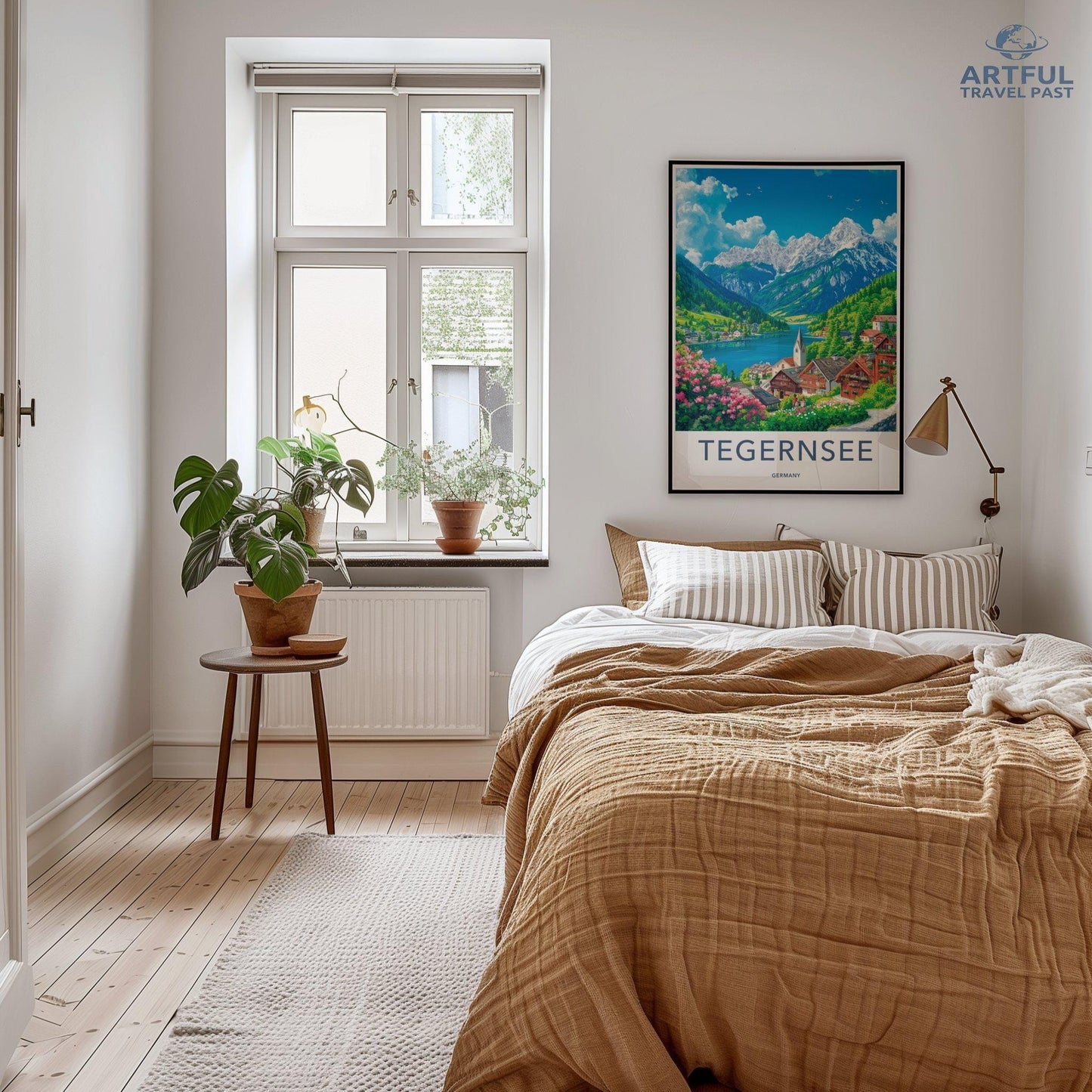 Tegernsee Poster | Germany Wall Art | Bavaria Decor