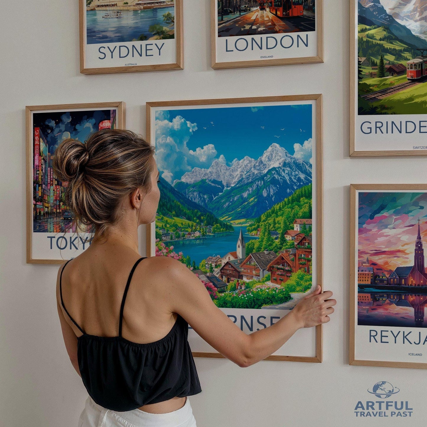 Tegernsee Poster | Germany Wall Art | Bavaria Decor