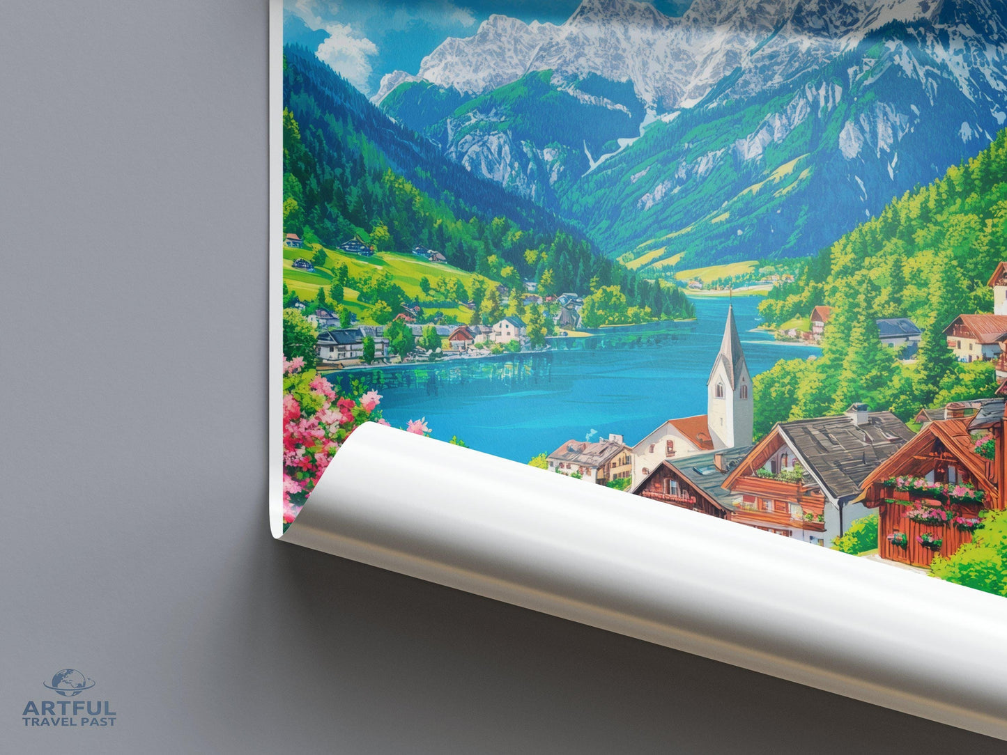 Tegernsee Poster | Germany Wall Art | Bavaria Decor