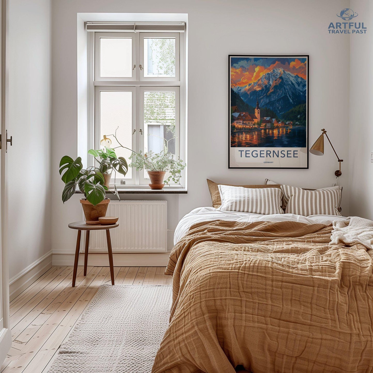 Tegernsee Poster | Germany Wall Art | Bavaria Decor