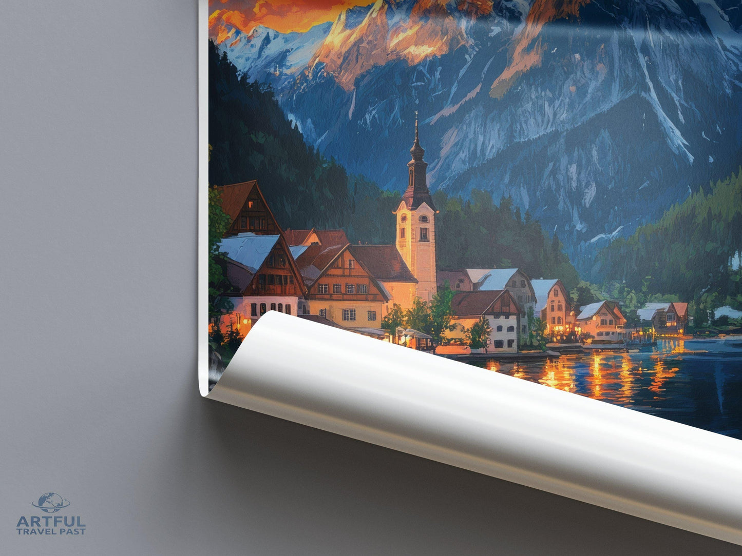 Tegernsee Poster | Germany Wall Art | Bavaria Decor