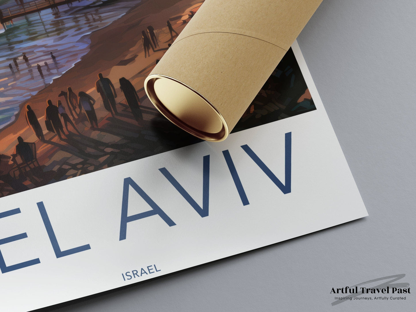 Tel Aviv Poster - Israel Wall Art