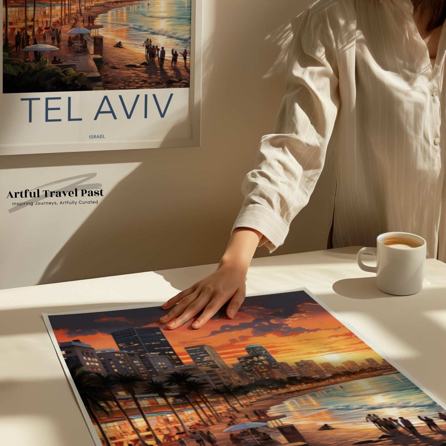 Tel Aviv Poster | Israel Wall Art
