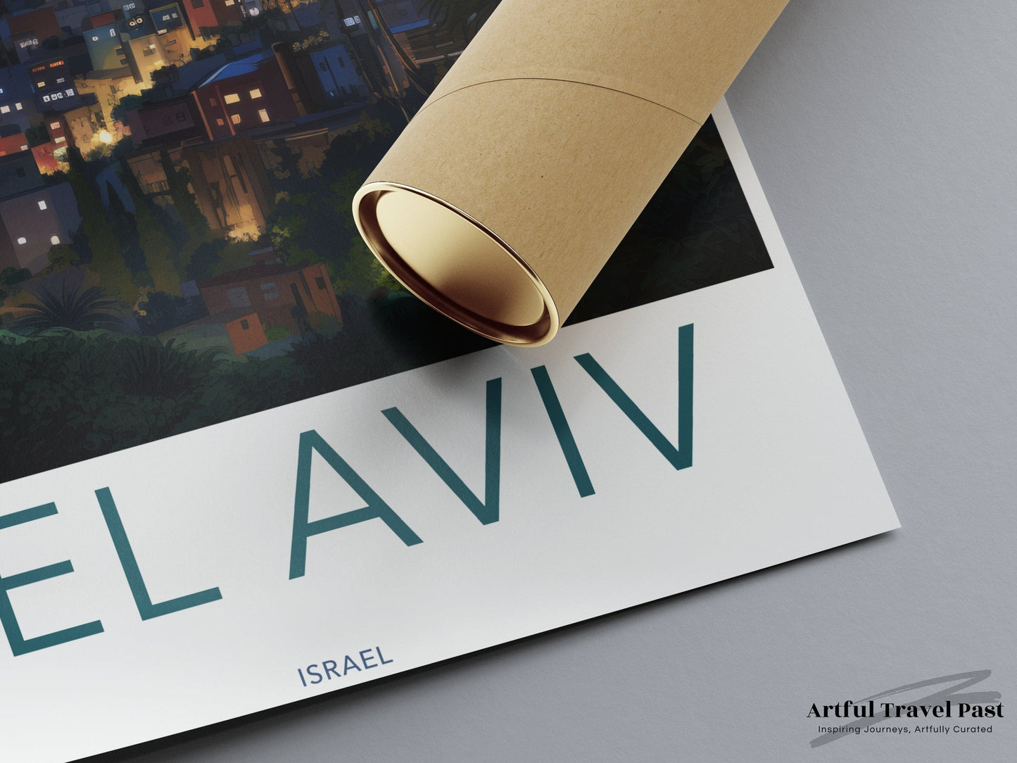 Tel Aviv Poster | Israel Wall Art | Middle East Decor