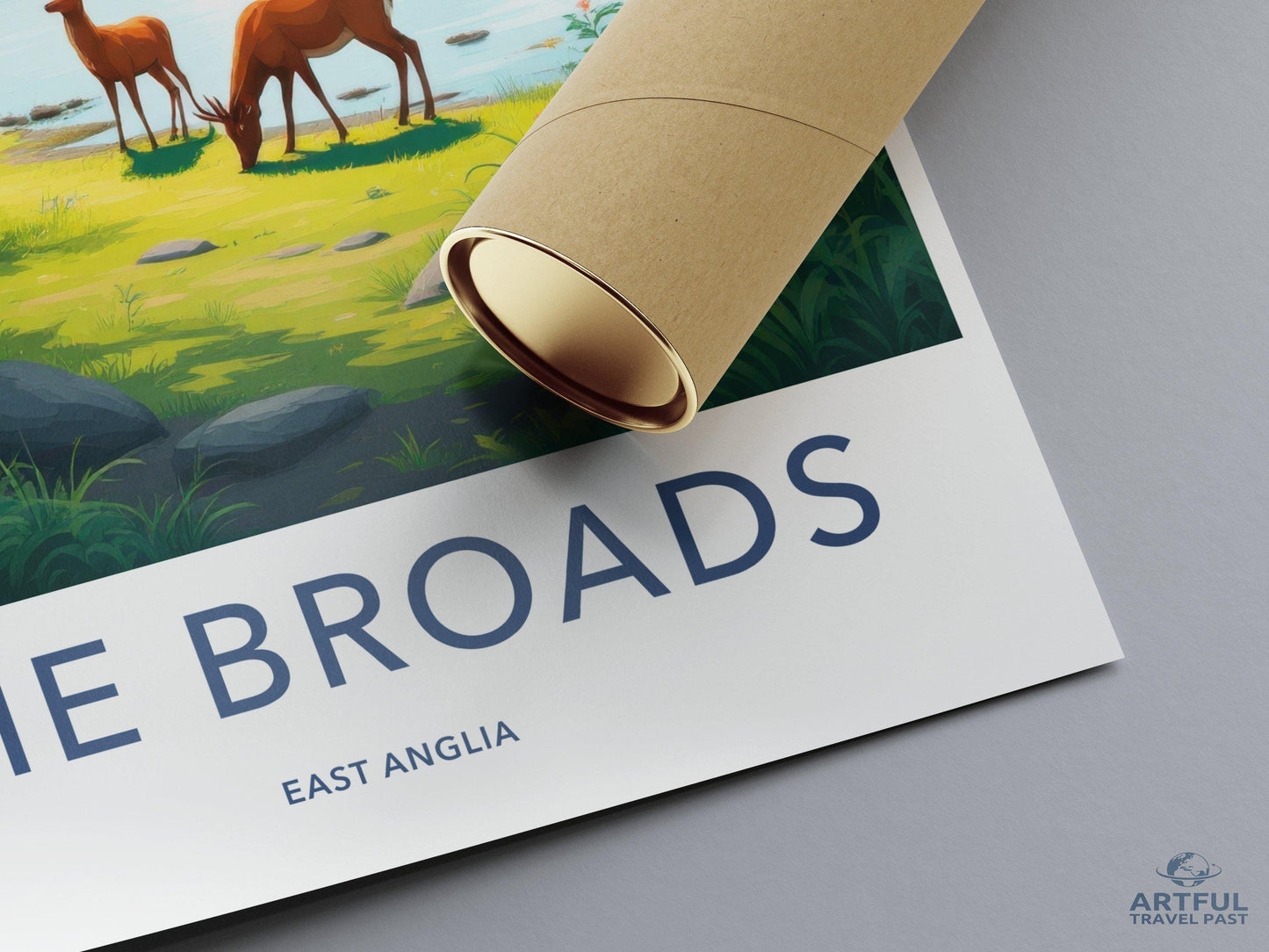 The Broads Poster - East Anglia