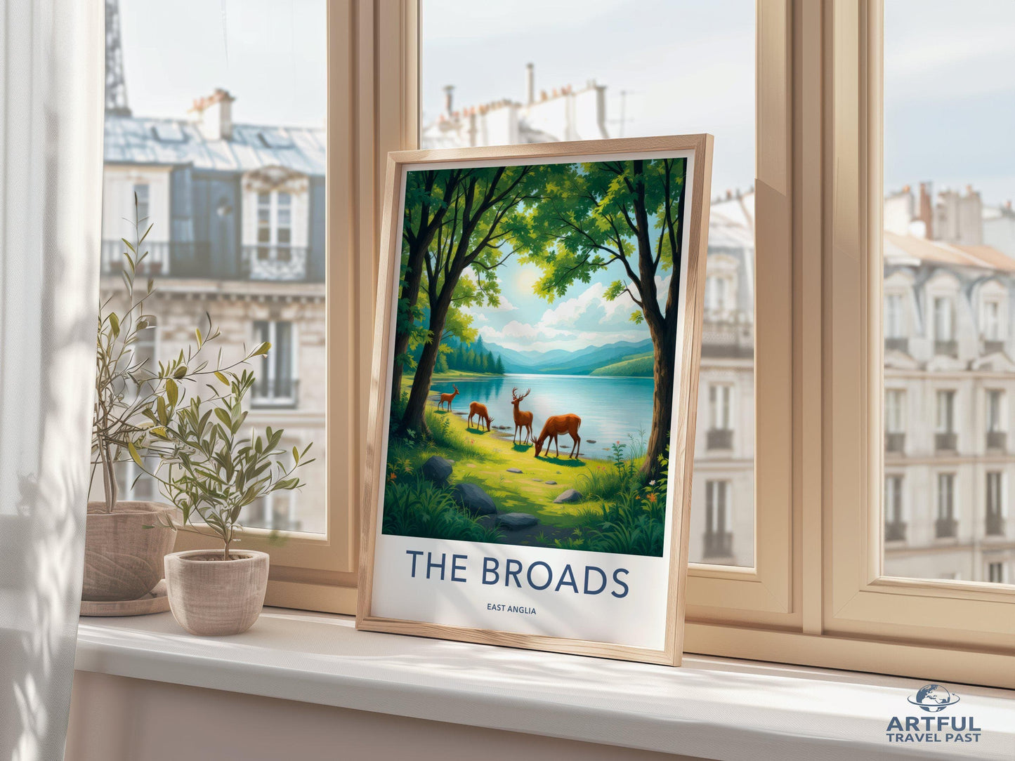 The Broads Poster - East Anglia