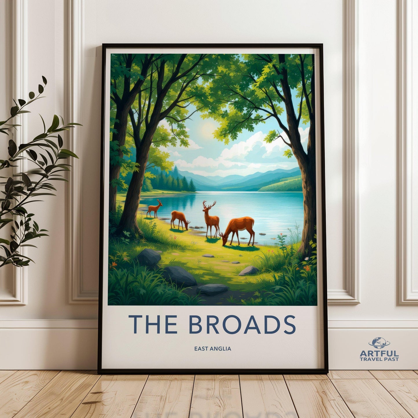 The Broads Poster - East Anglia
