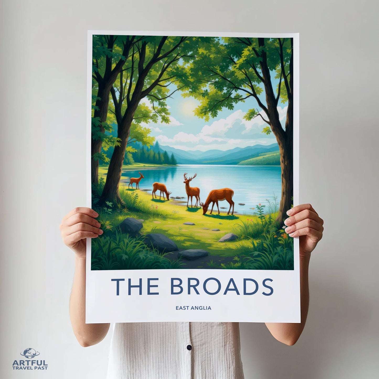 The Broads Poster - East Anglia