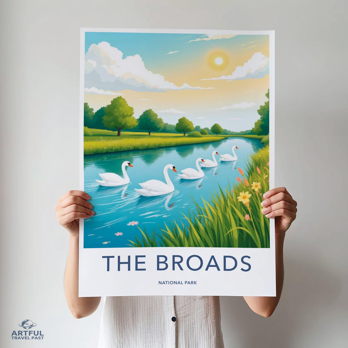 The Broads Poster - England Wall Art