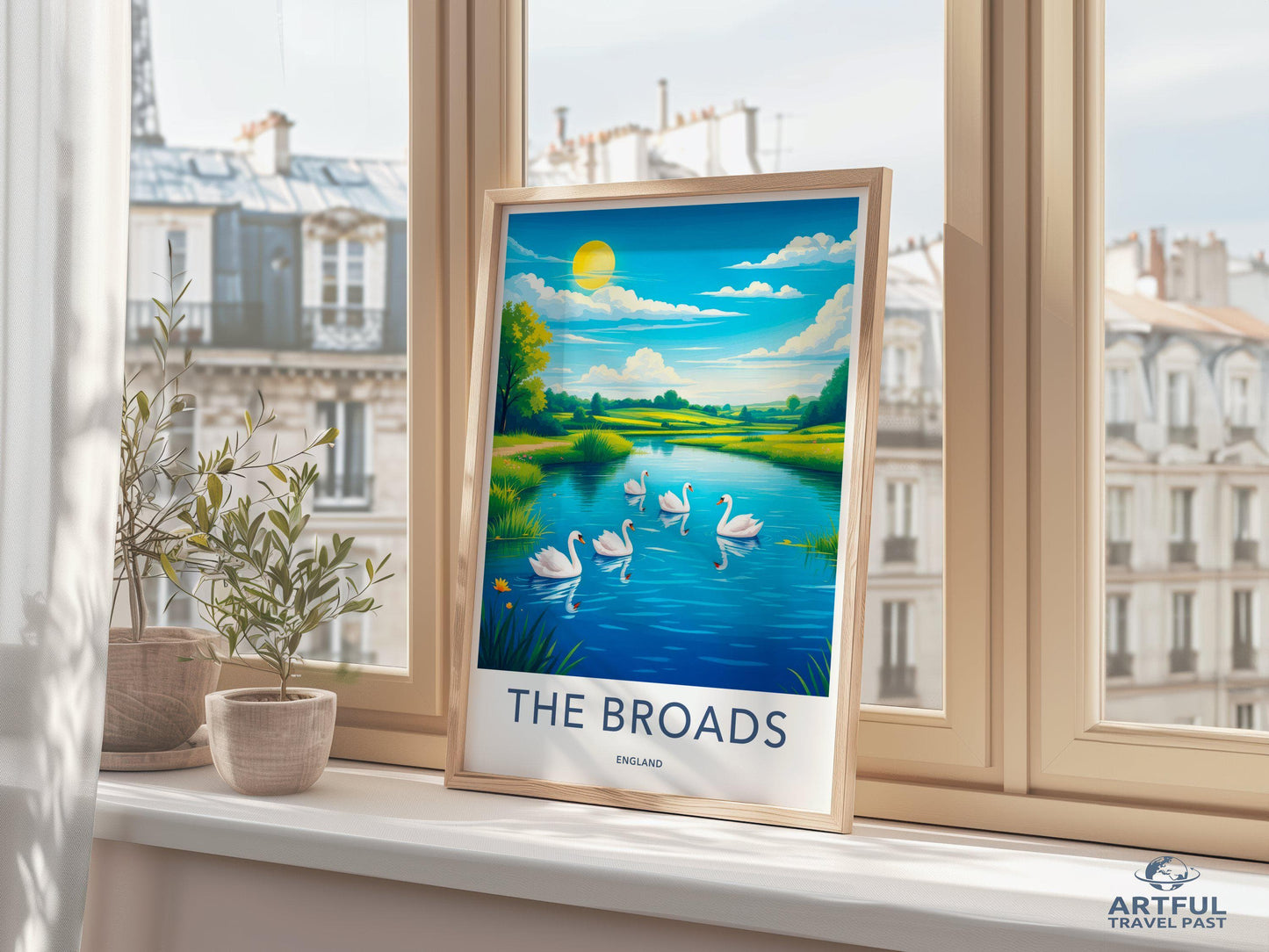 The Broads Poster - England Wall Art