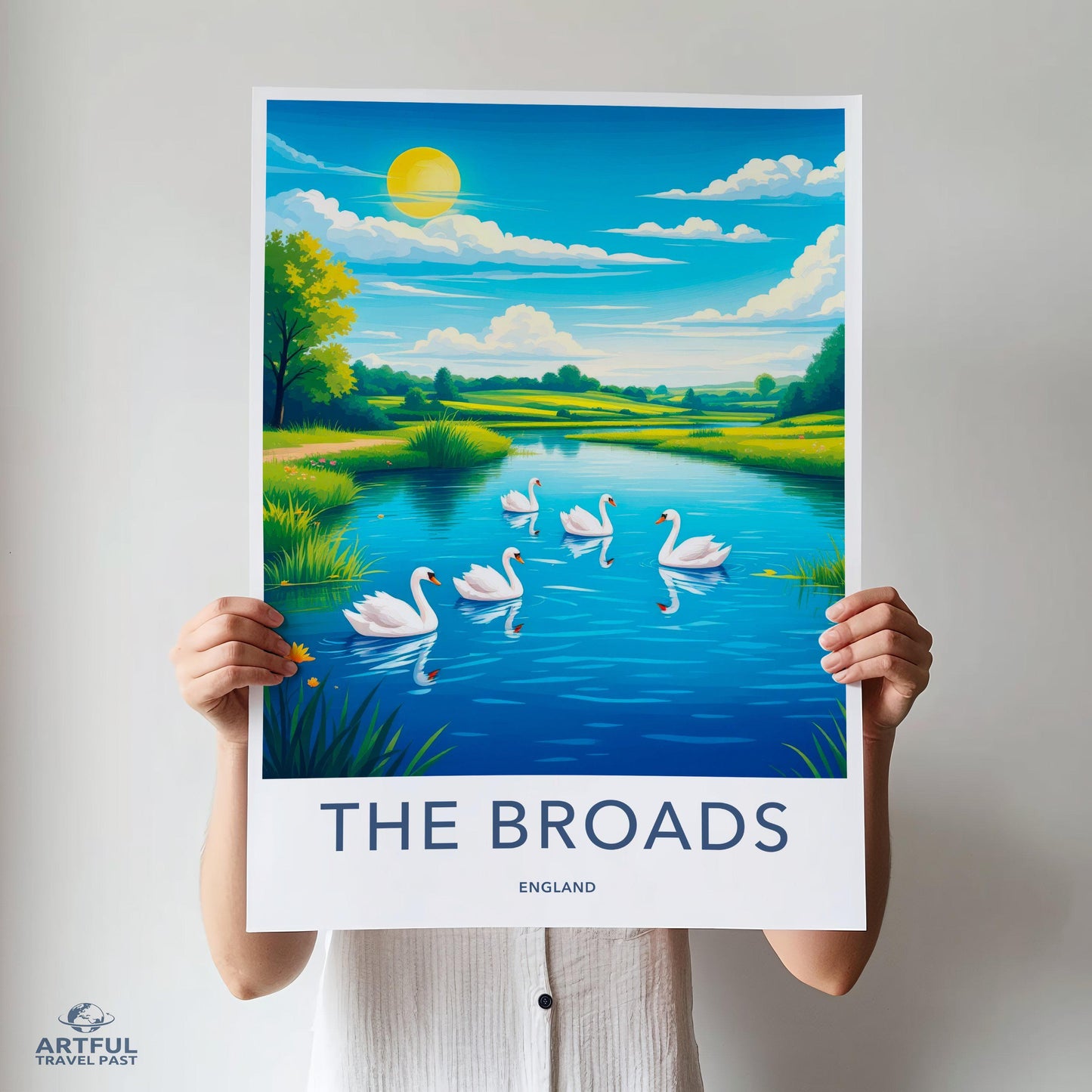 The Broads Poster - England Wall Art