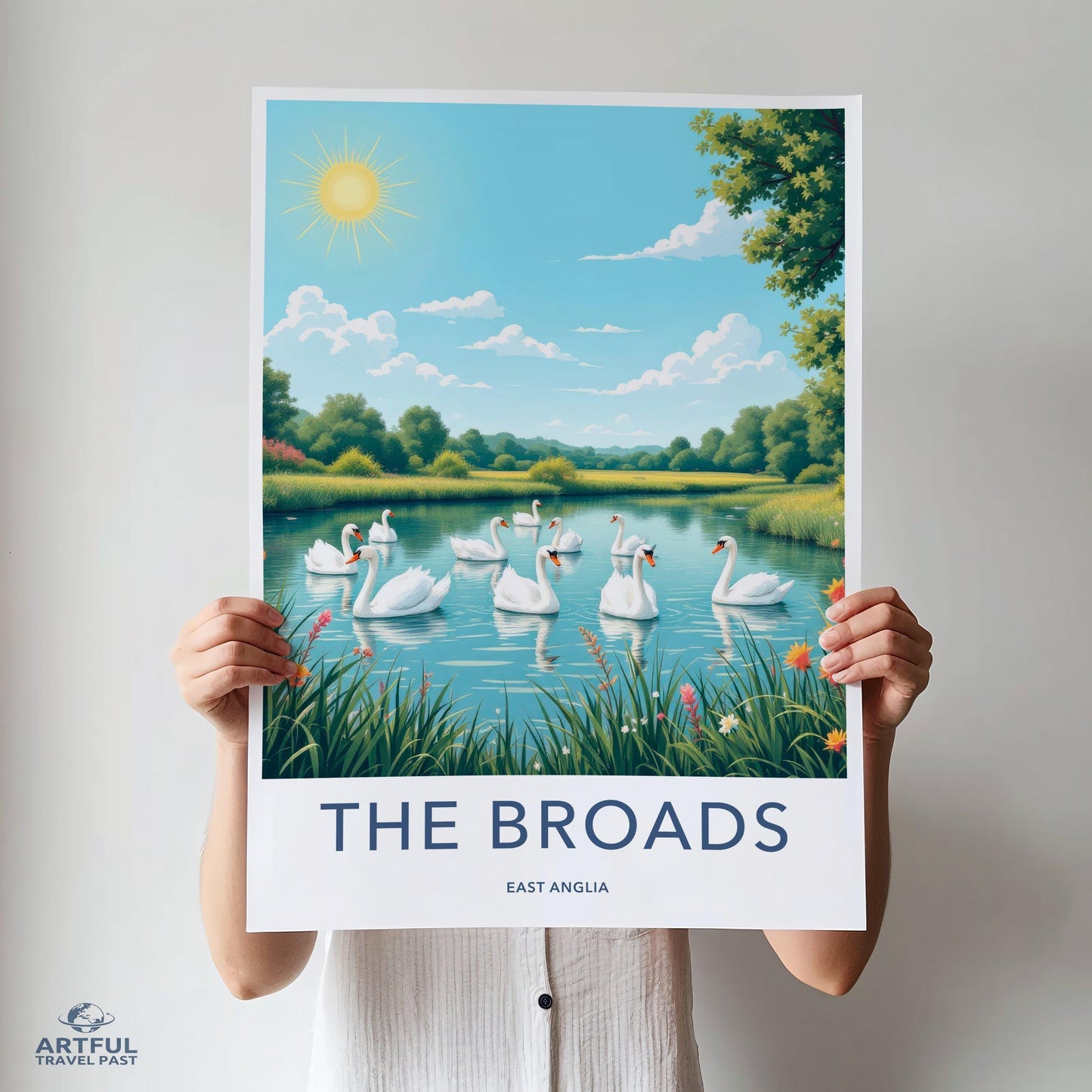 The Broads Poster - England Wall Art