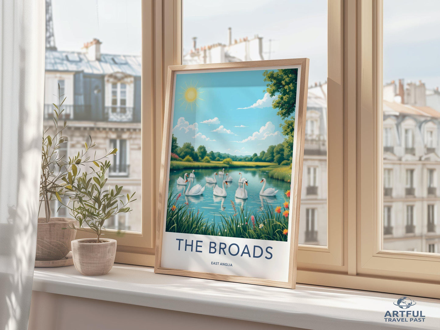 The Broads Poster - England Wall Art
