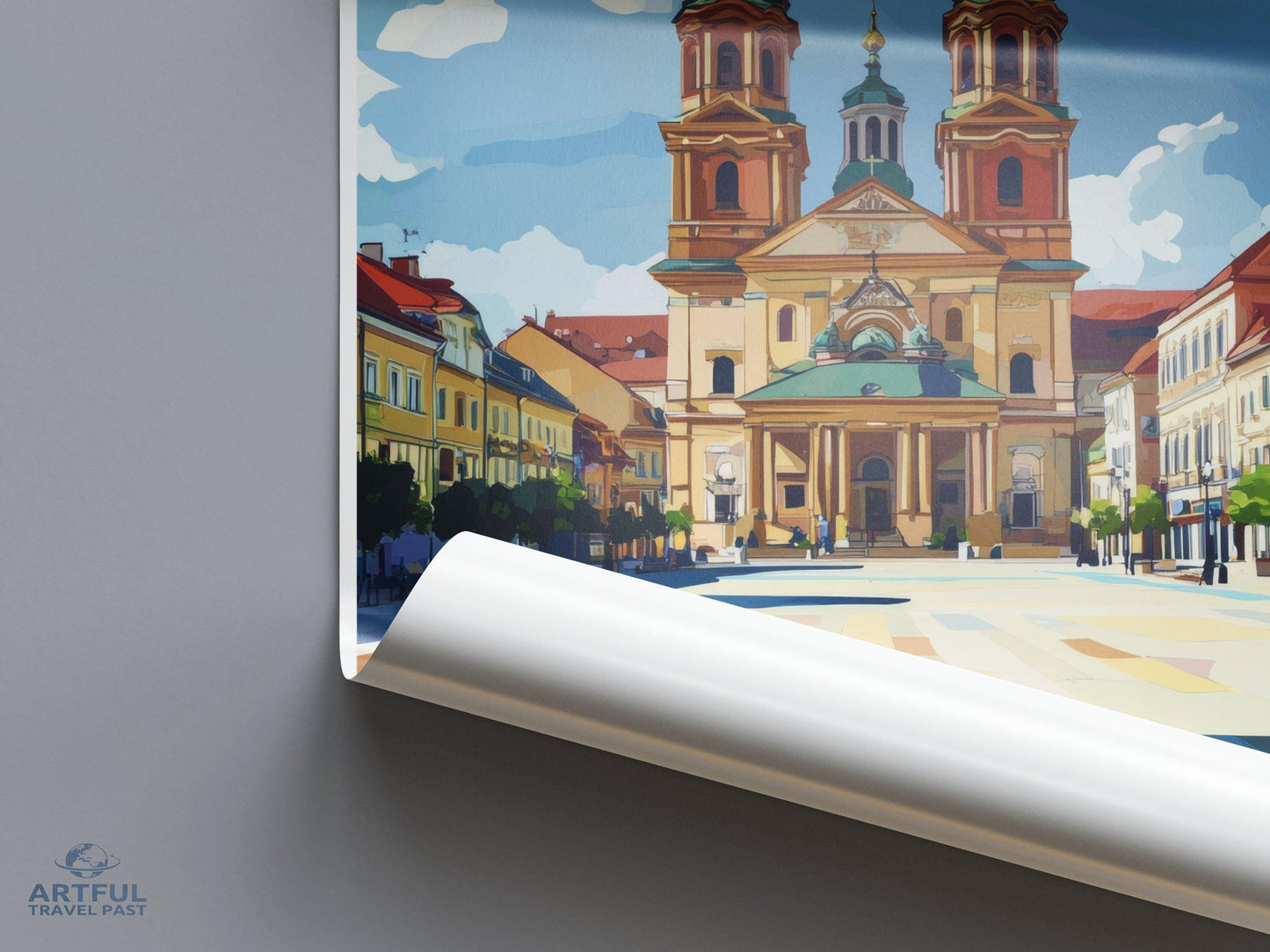 Timisoara Poster - Romania Wall Art