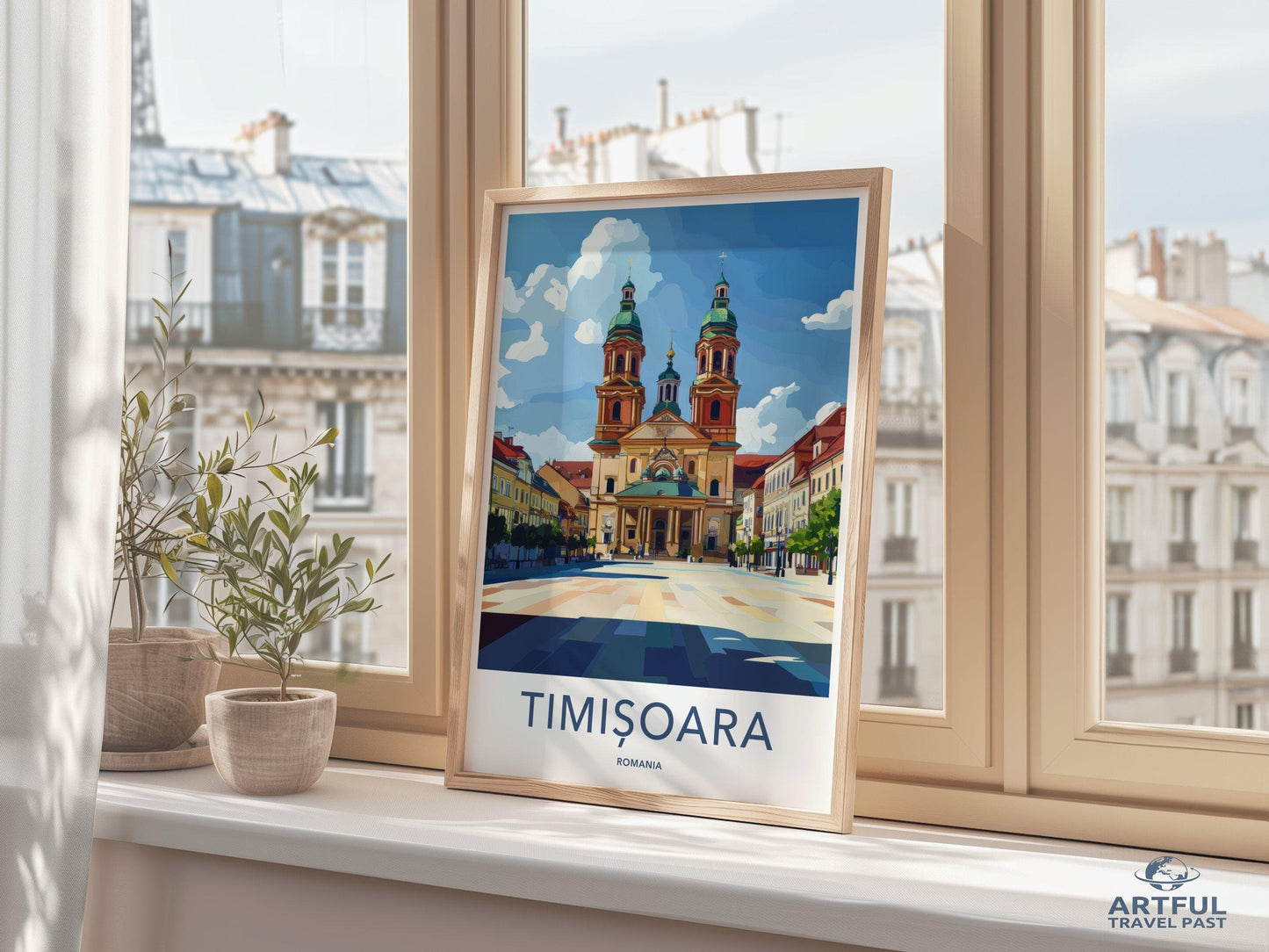 Timisoara Poster - Romania Wall Art