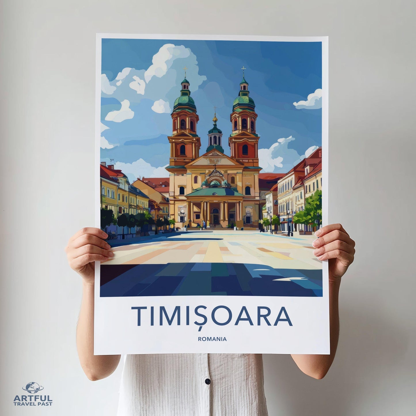 Timisoara Poster - Romania Wall Art