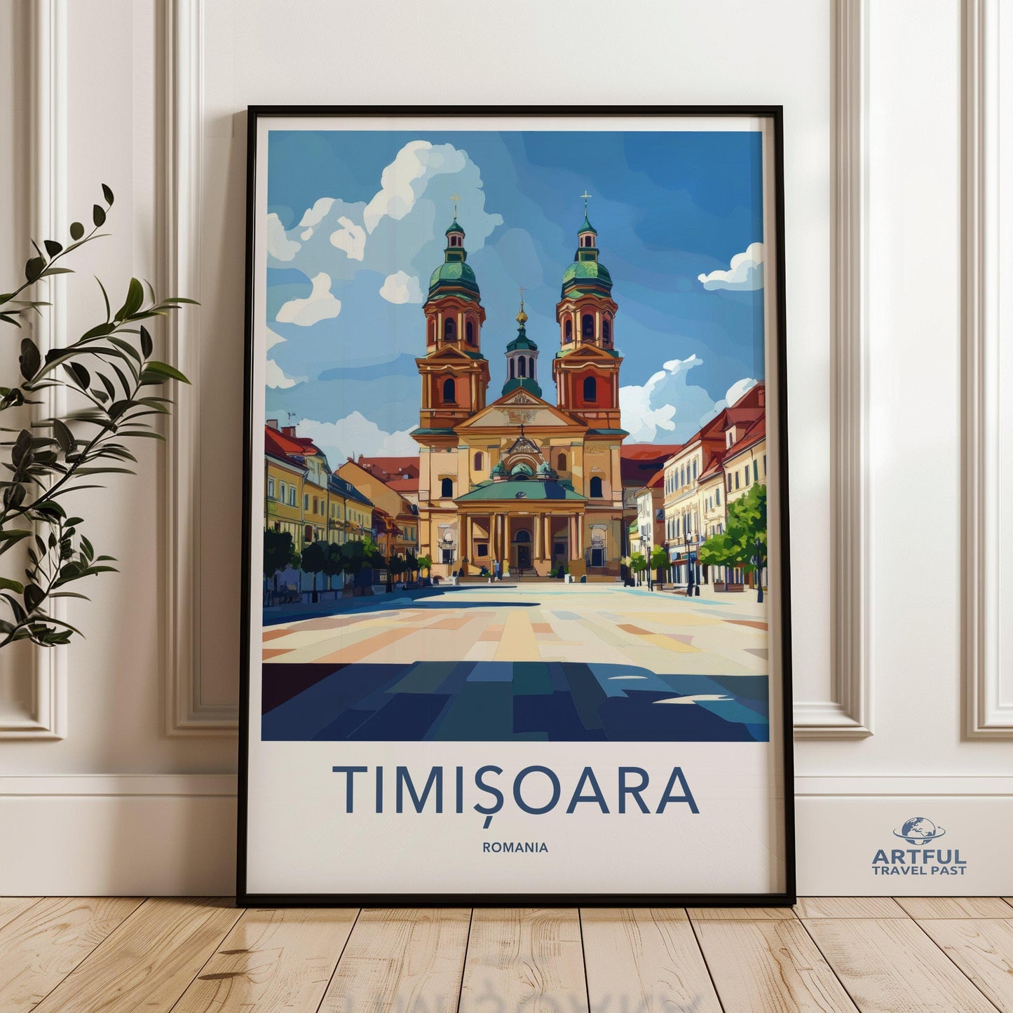 Timisoara Poster - Romania Wall Art