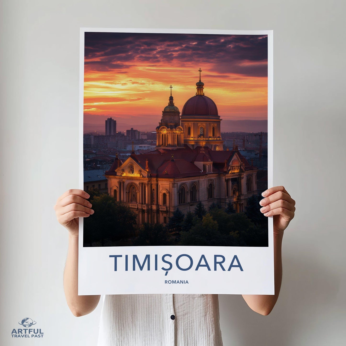 Timisoara Poster - Romania Wall Art