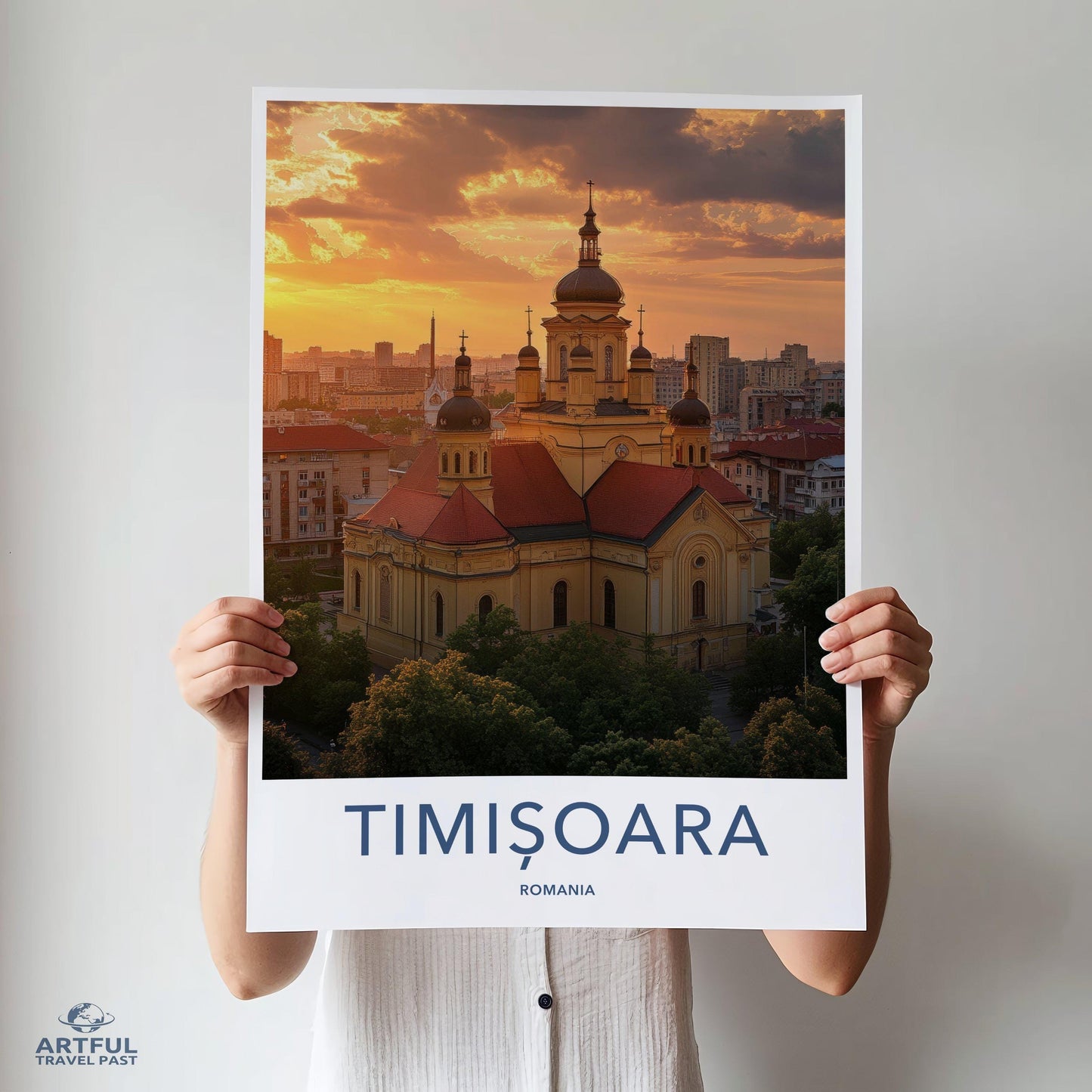 Timisoara Poster - Romania Wall Art