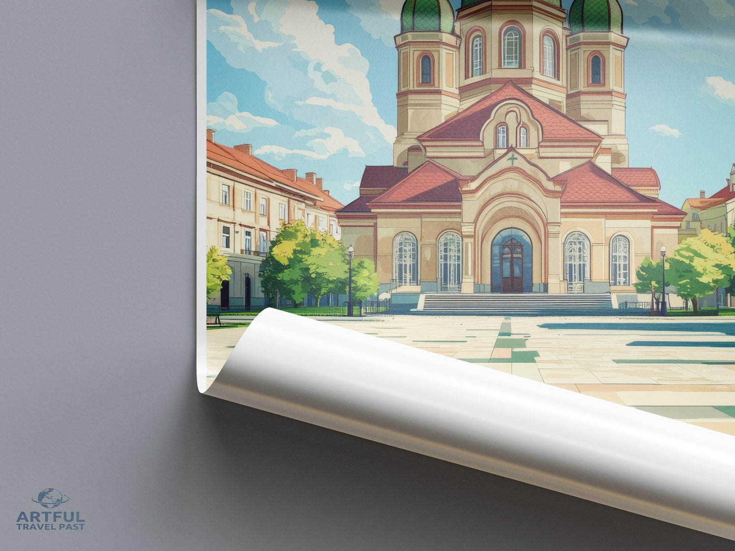 Timisoara Poster - Romania Wall Art