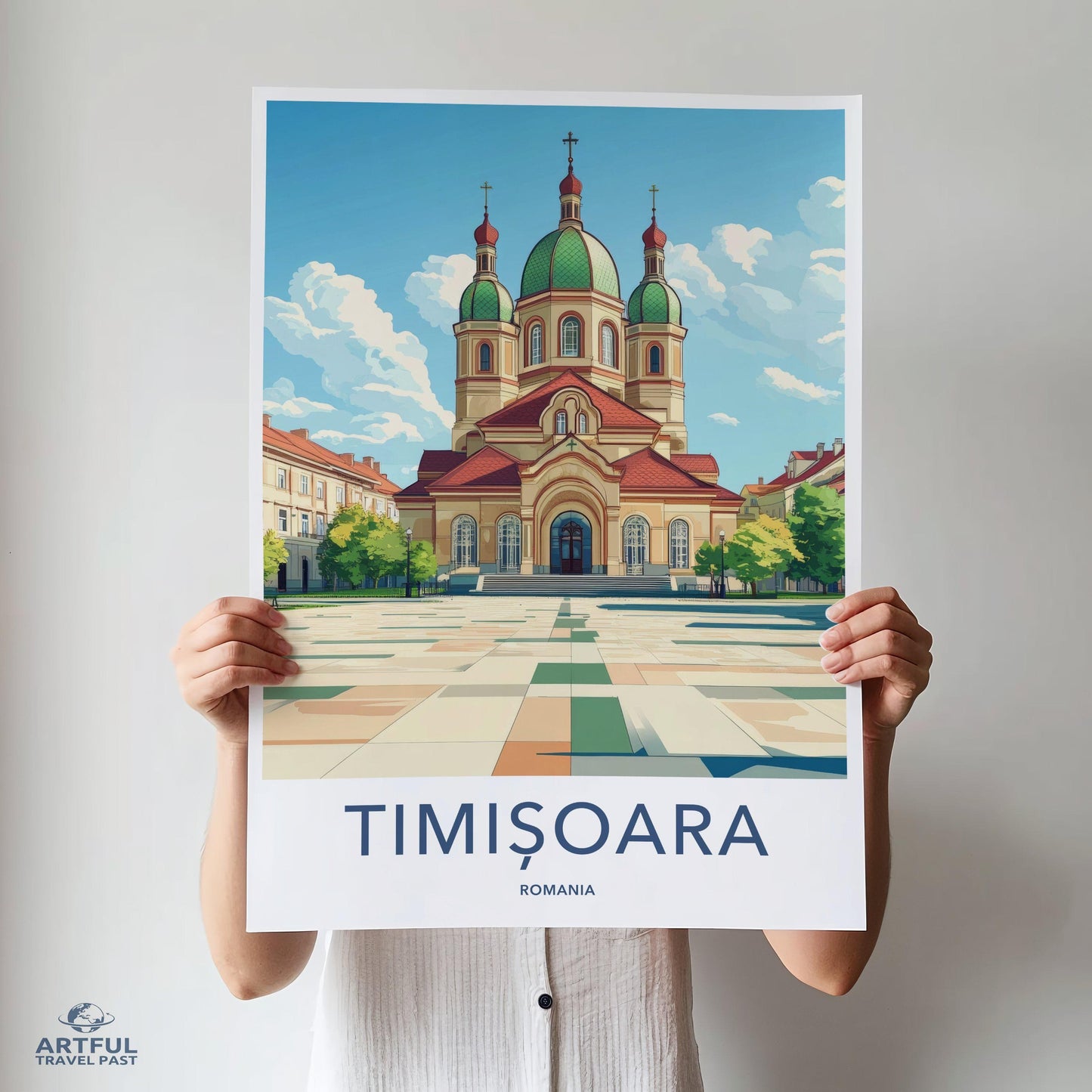 Timisoara Poster - Romania Wall Art