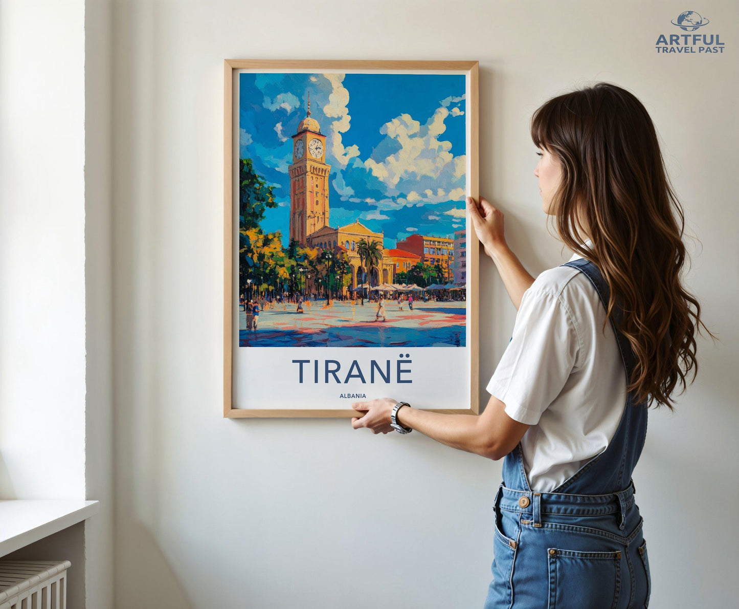 Tirane Poster - Albania Wall Art