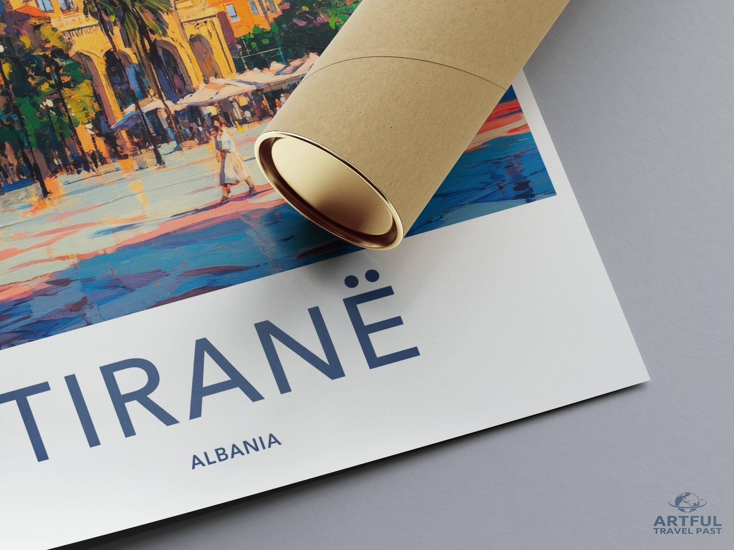 Tirane Poster - Albania Wall Art