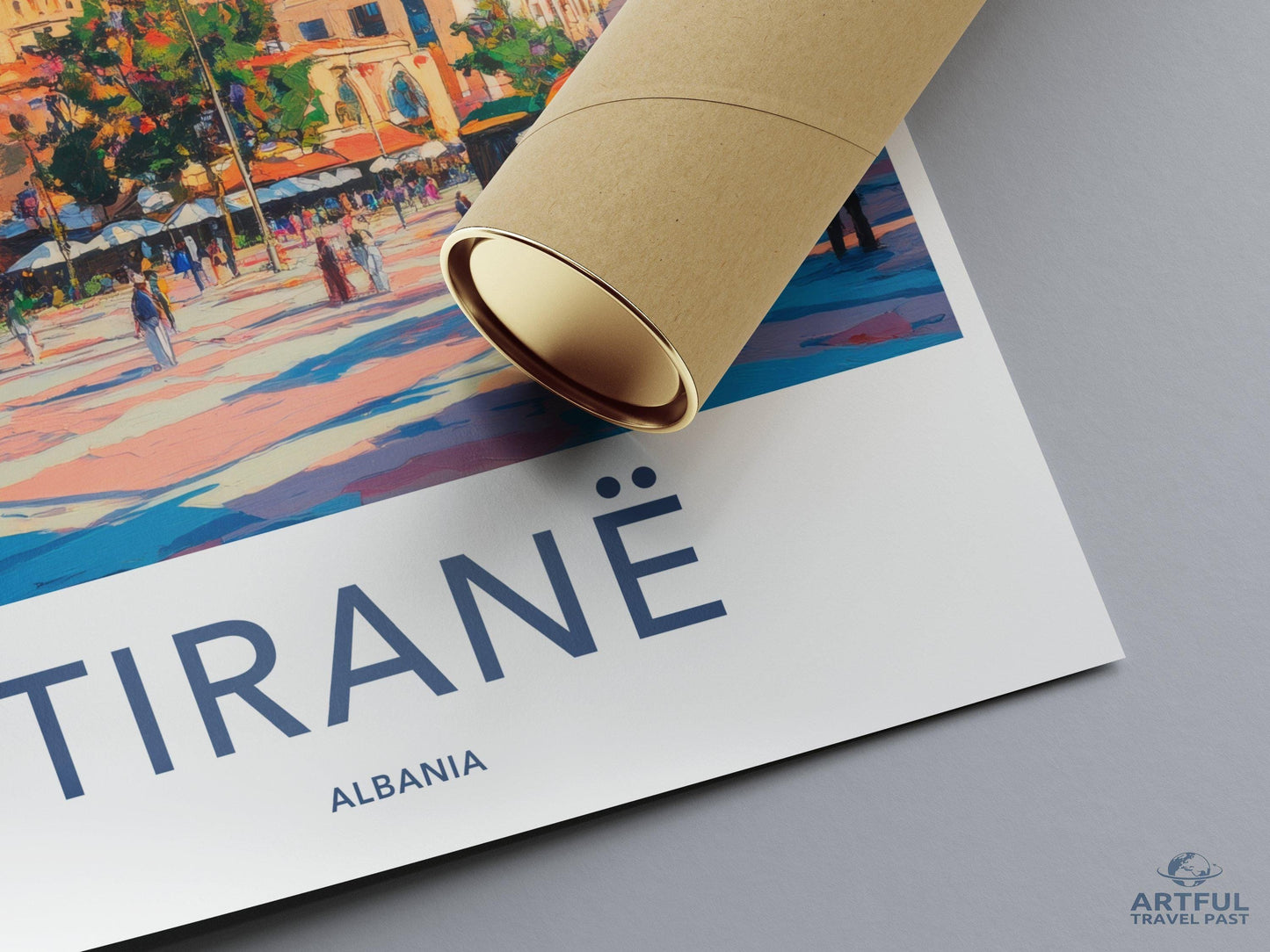 Tirane Poster - Albania Wall Art