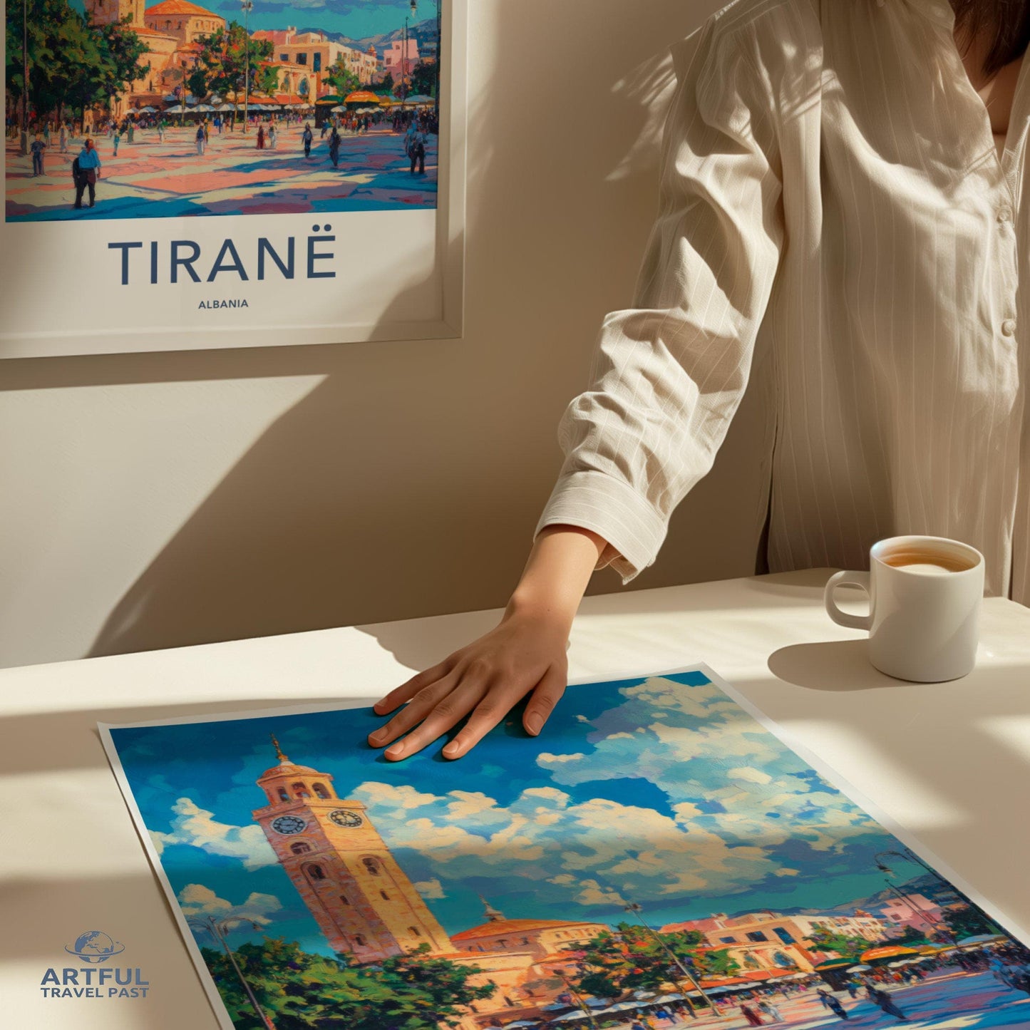 Tirane Poster - Albania Wall Art