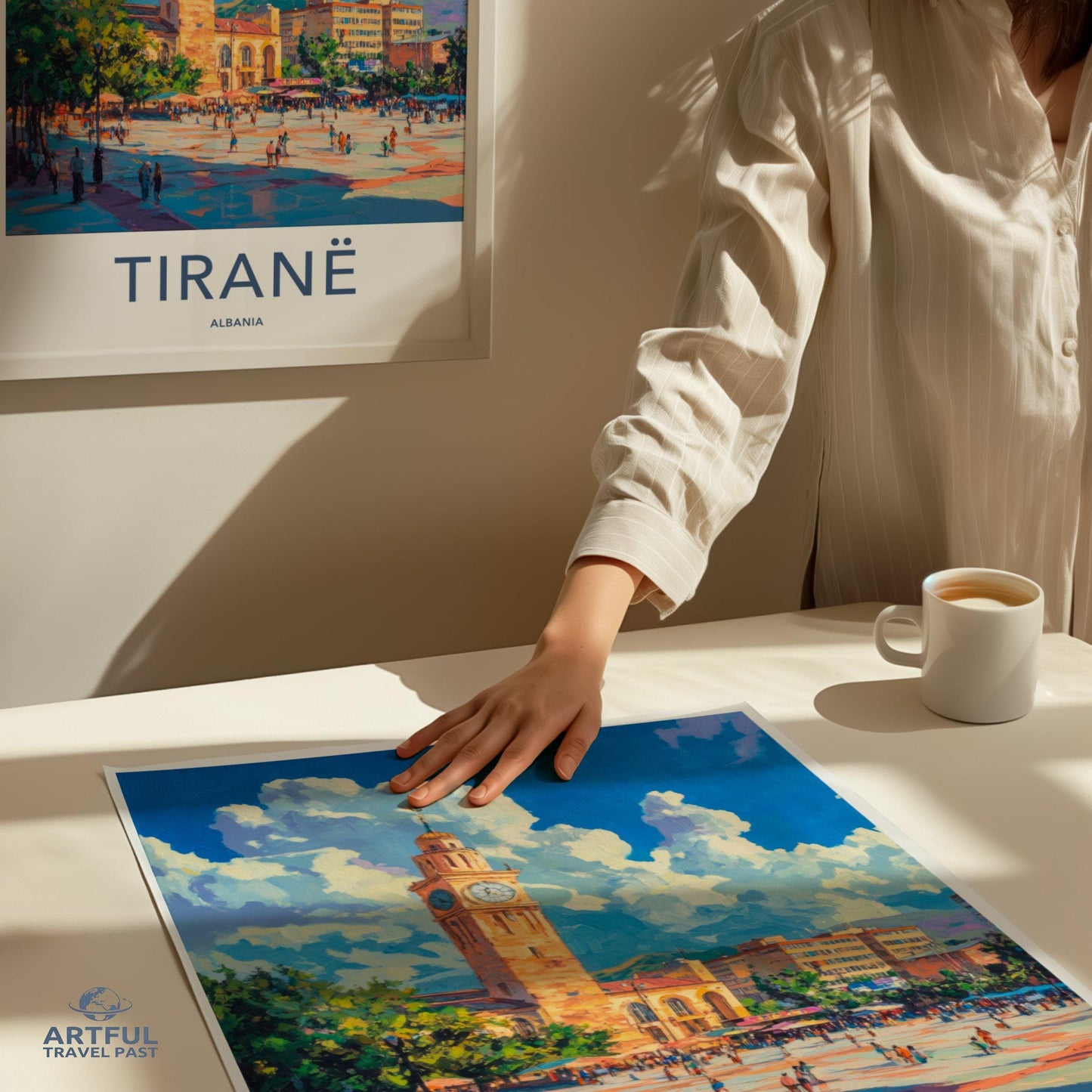 Tirane Poster - Albania Wall Art