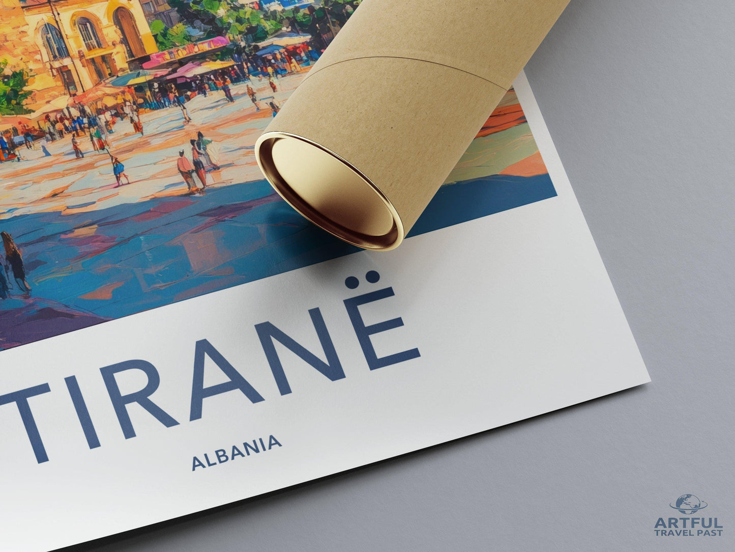 Tirane Poster - Albania Wall Art