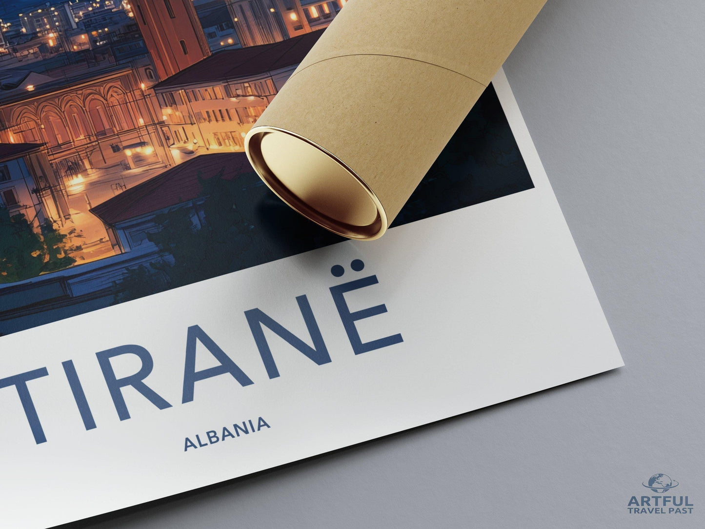 Tirane Poster - Albania Wall Art