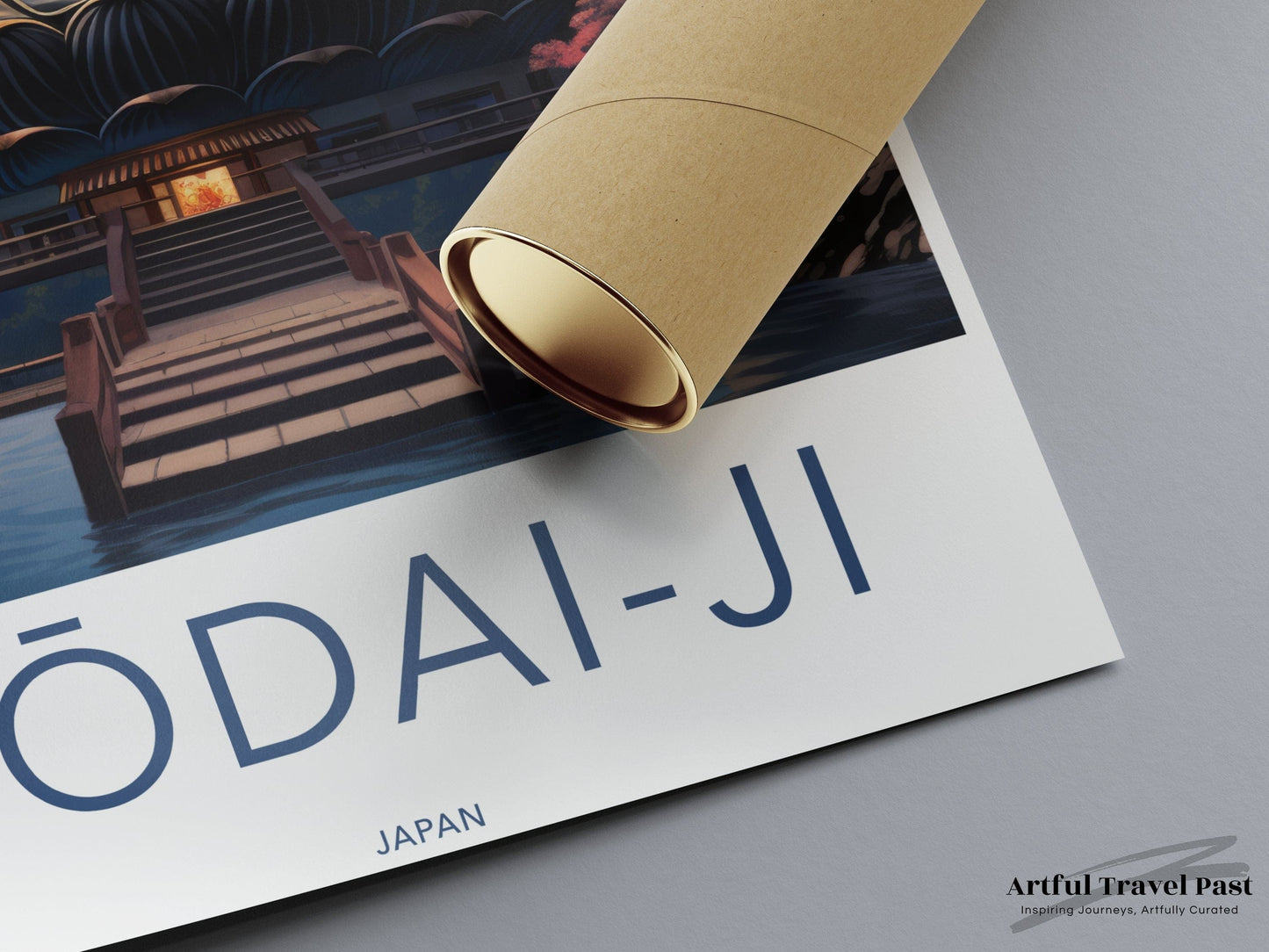 Todai-Ji Temple Poster | Japanese Art | Japan Wall Art