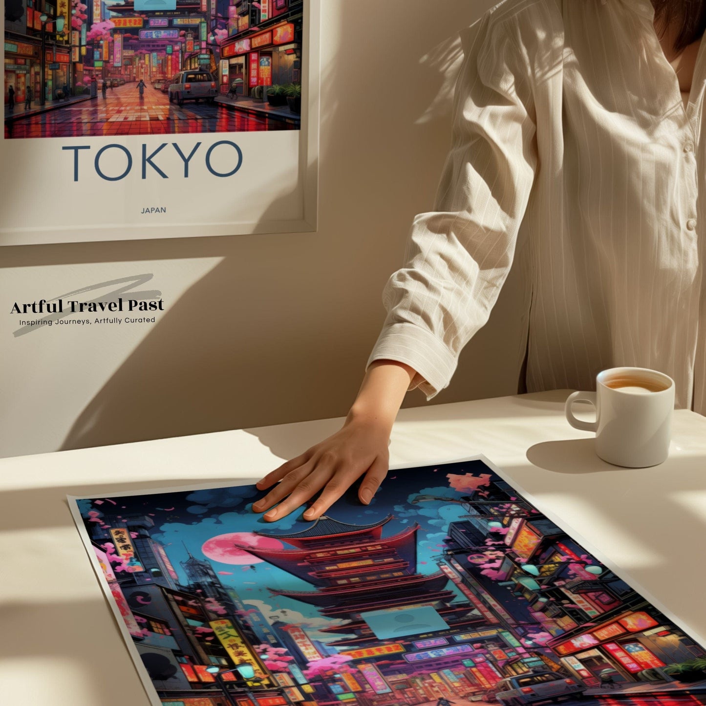 Tokyo Poster | Japan Wall Art | Asia Decor