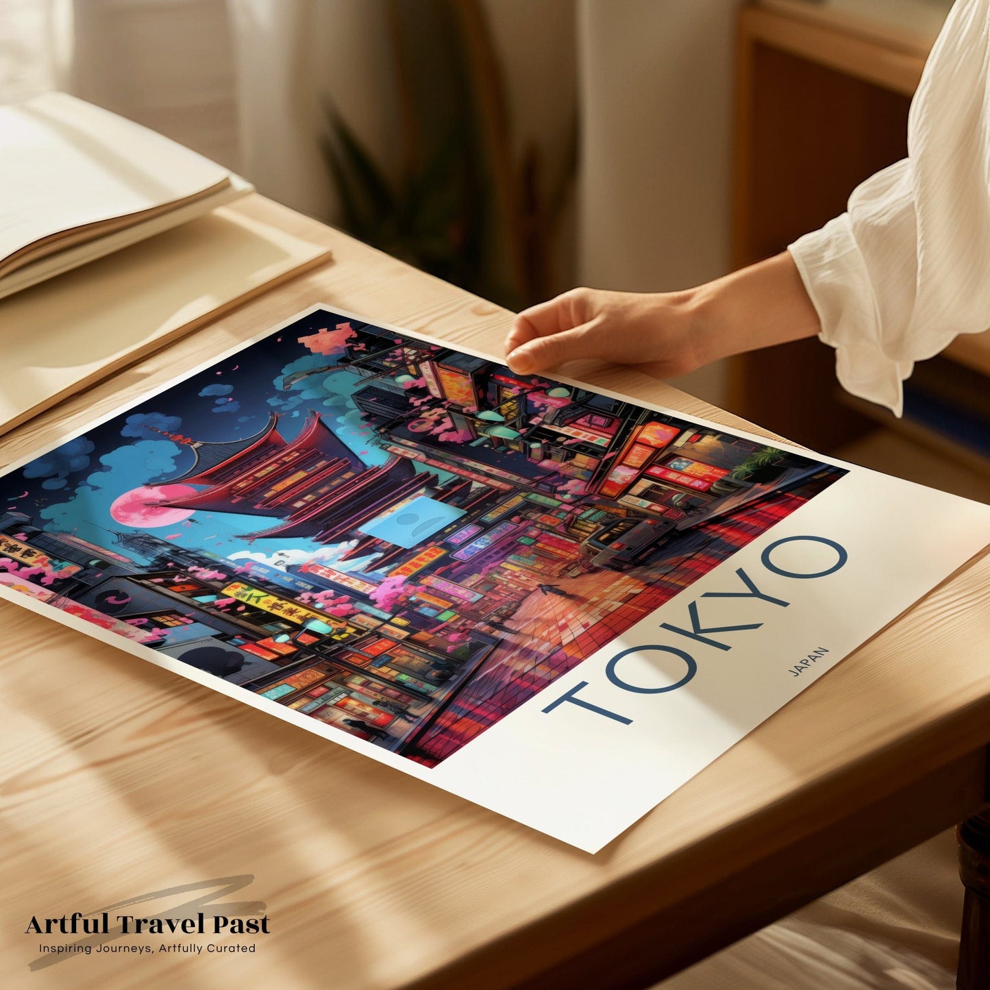 Tokyo Poster | Japan Wall Art | Asia Decor