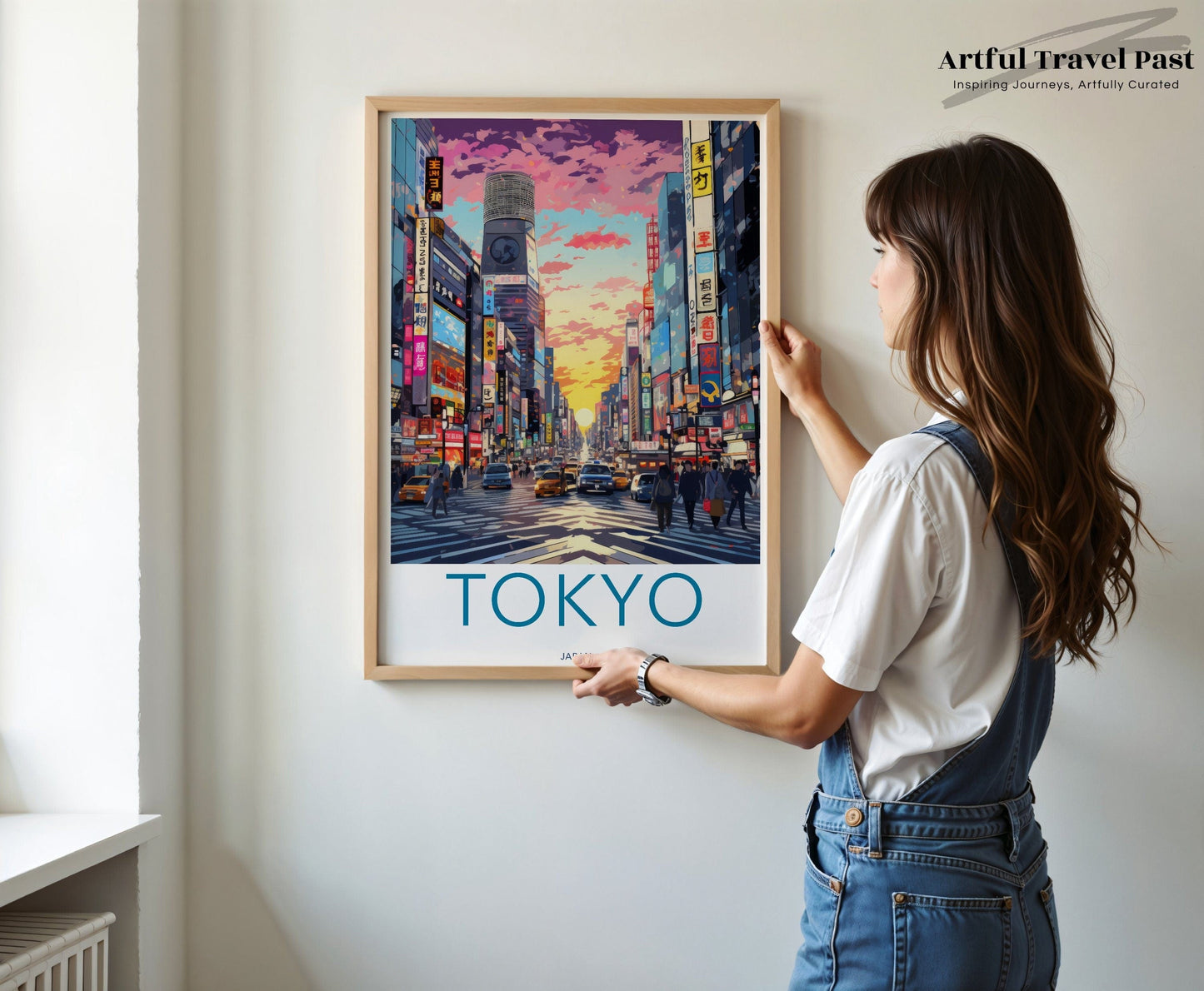 Tokyo Poster | Japan Wall Art | Asia Decor