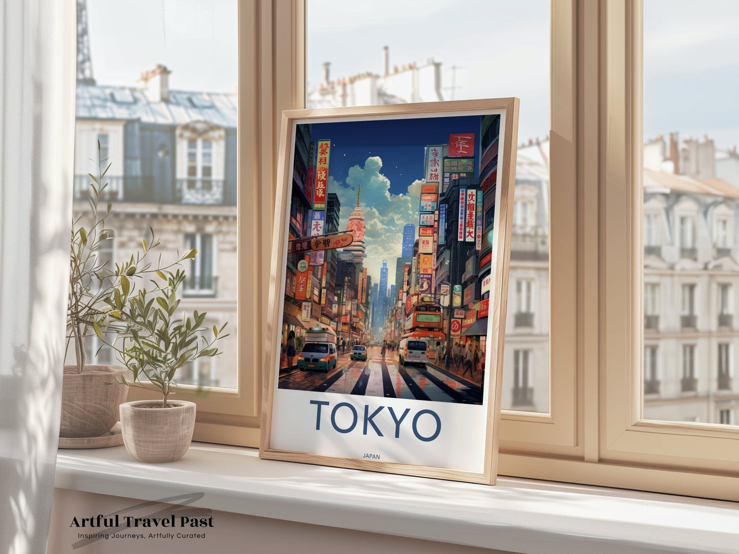 Tokyo Poster | Japan Wall Art | Asia Decor