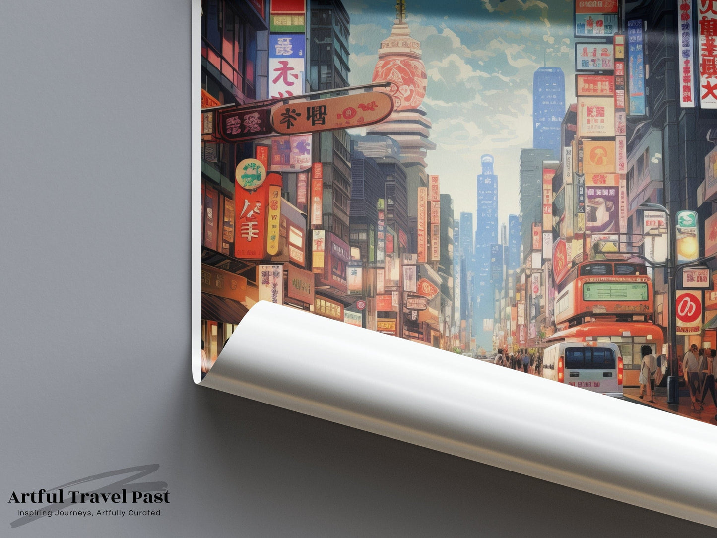 Tokyo Poster | Japan Wall Art | Asia Decor