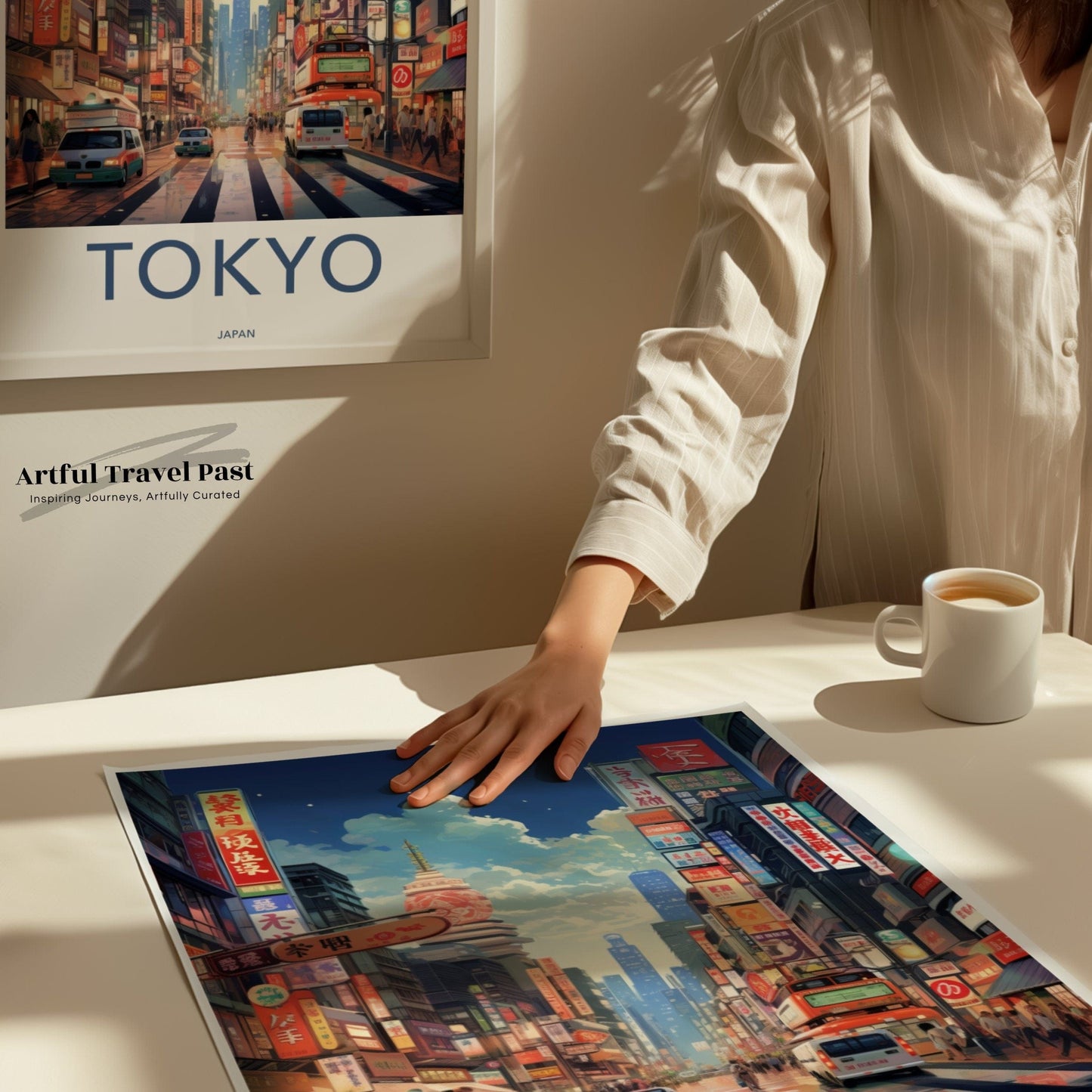 Tokyo Poster | Japan Wall Art | Asia Decor