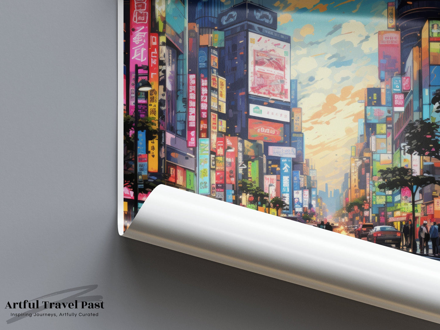 Tokyo Poster | Japan Wall Art | Asia Decor