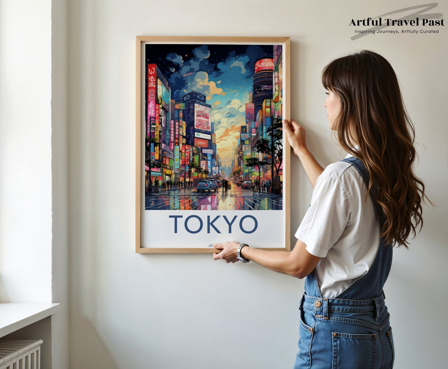 Tokyo Poster | Japan Wall Art | Asia Decor