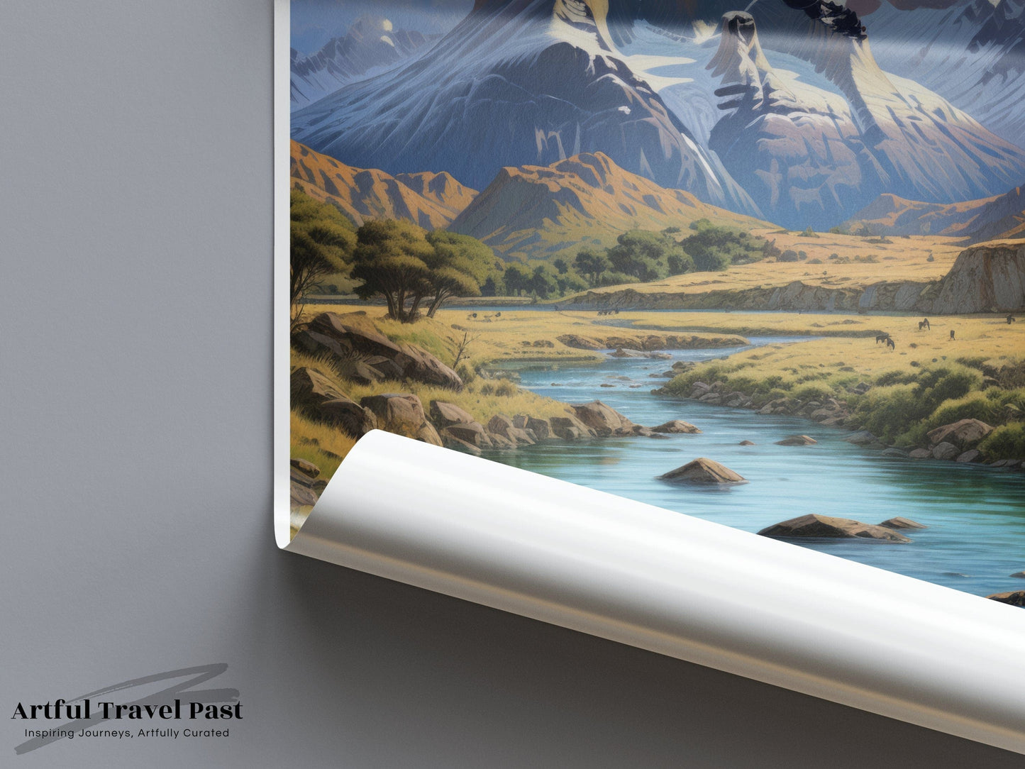 Torres del Paine Poster - Chile Wall Art