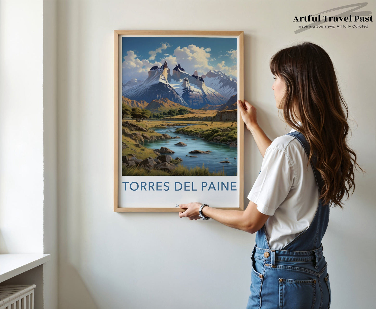 Torres del Paine Poster - Chile Wall Art