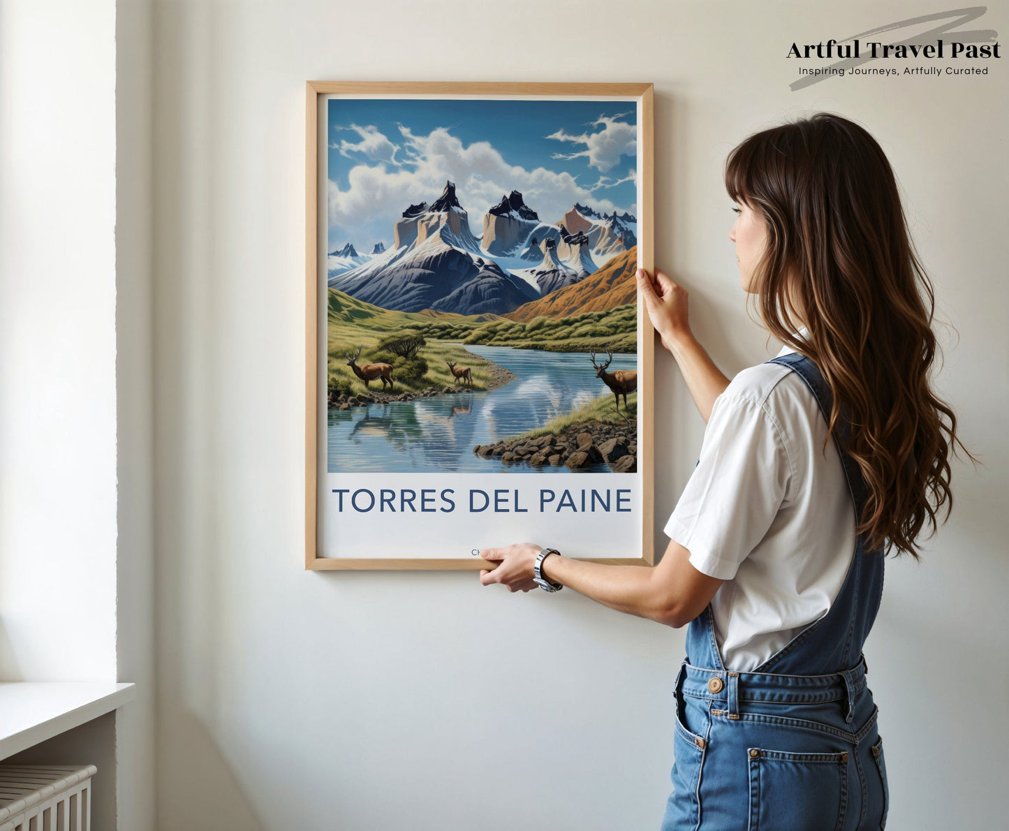 Torres del Paine Poster - Chile Wall Art