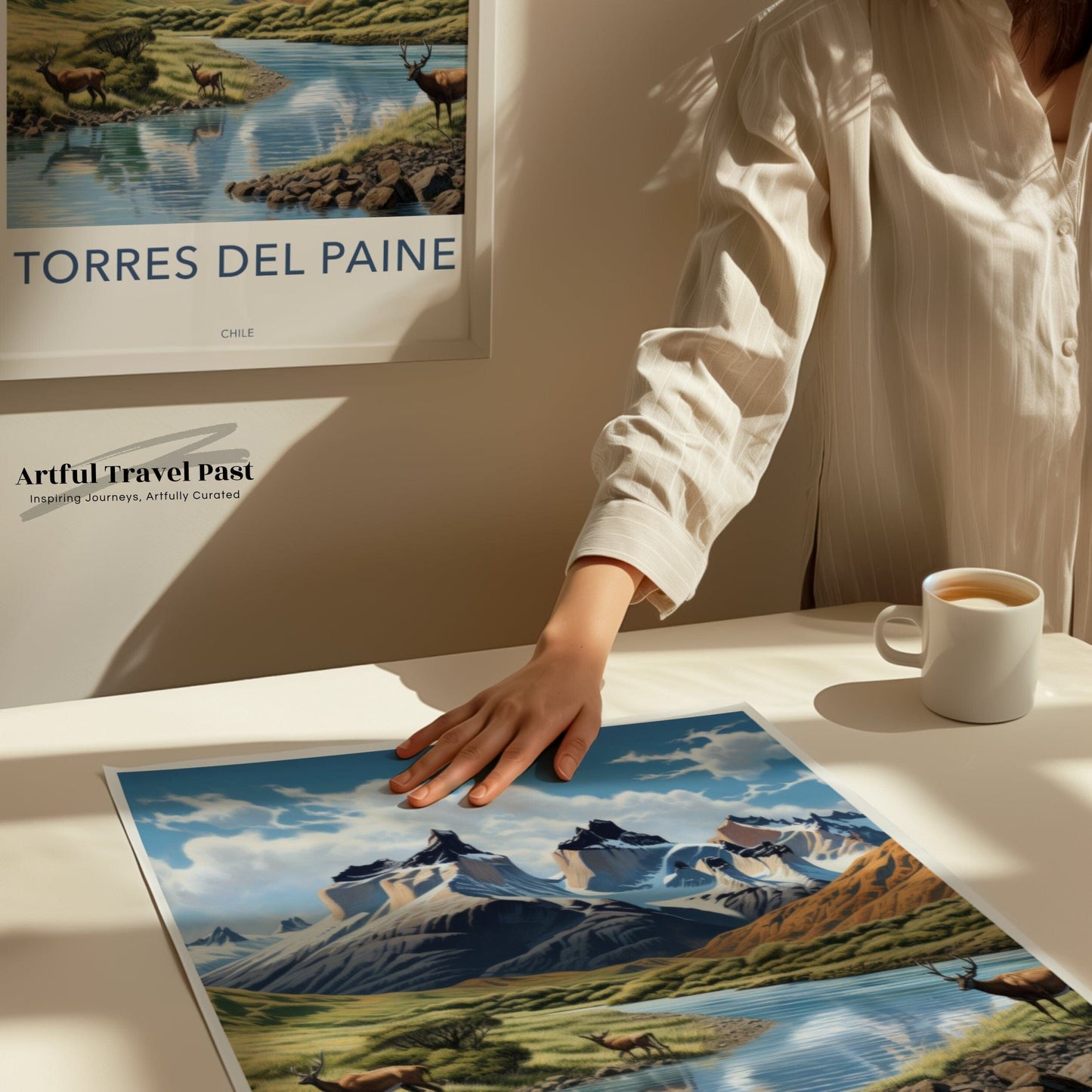 Torres del Paine Poster - Chile Wall Art