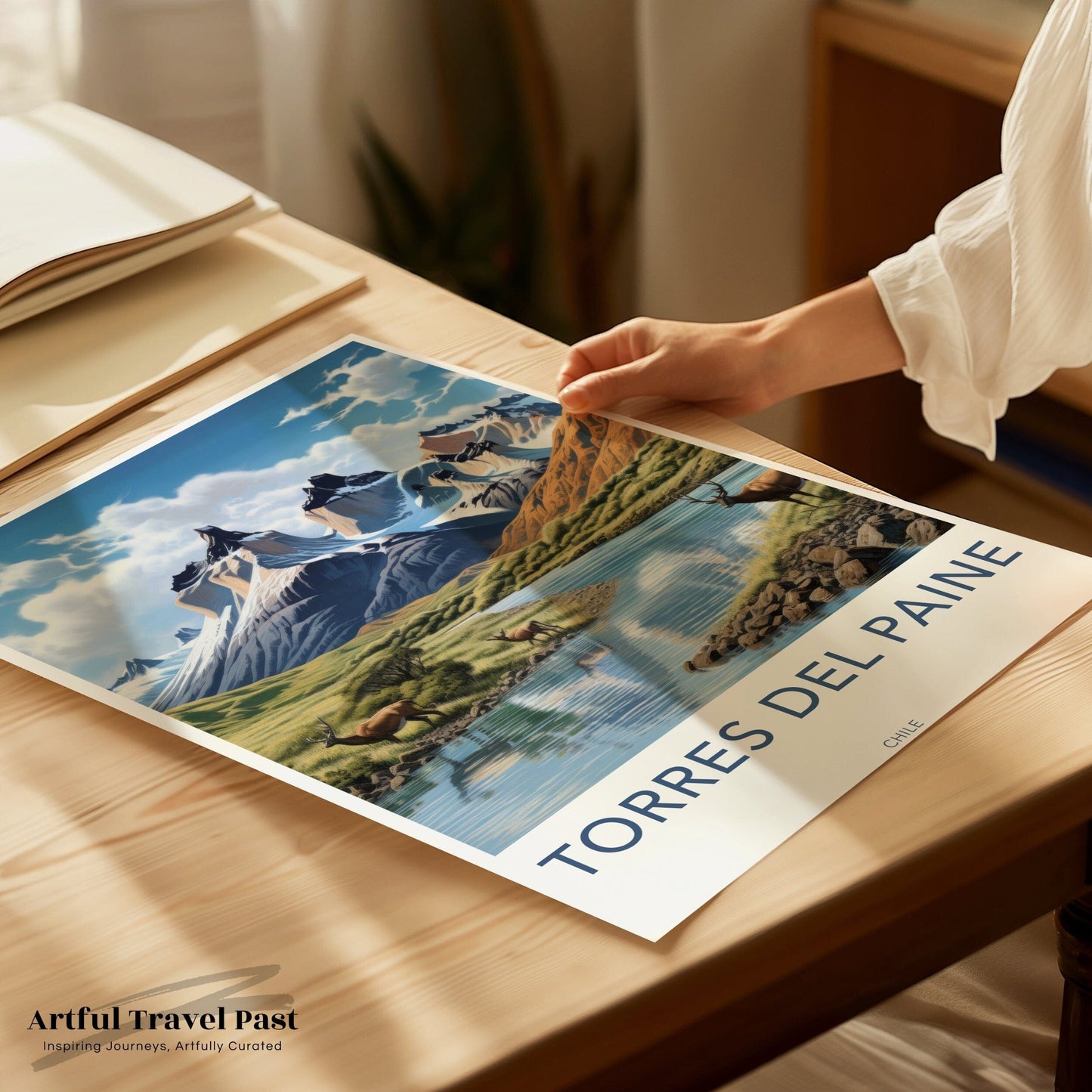Torres del Paine Poster - Chile Wall Art