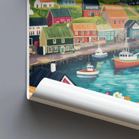 Tórshavn Poster - Faroe Islands Wall Art