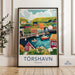 Tórshavn Poster - Faroe Islands Wall Art